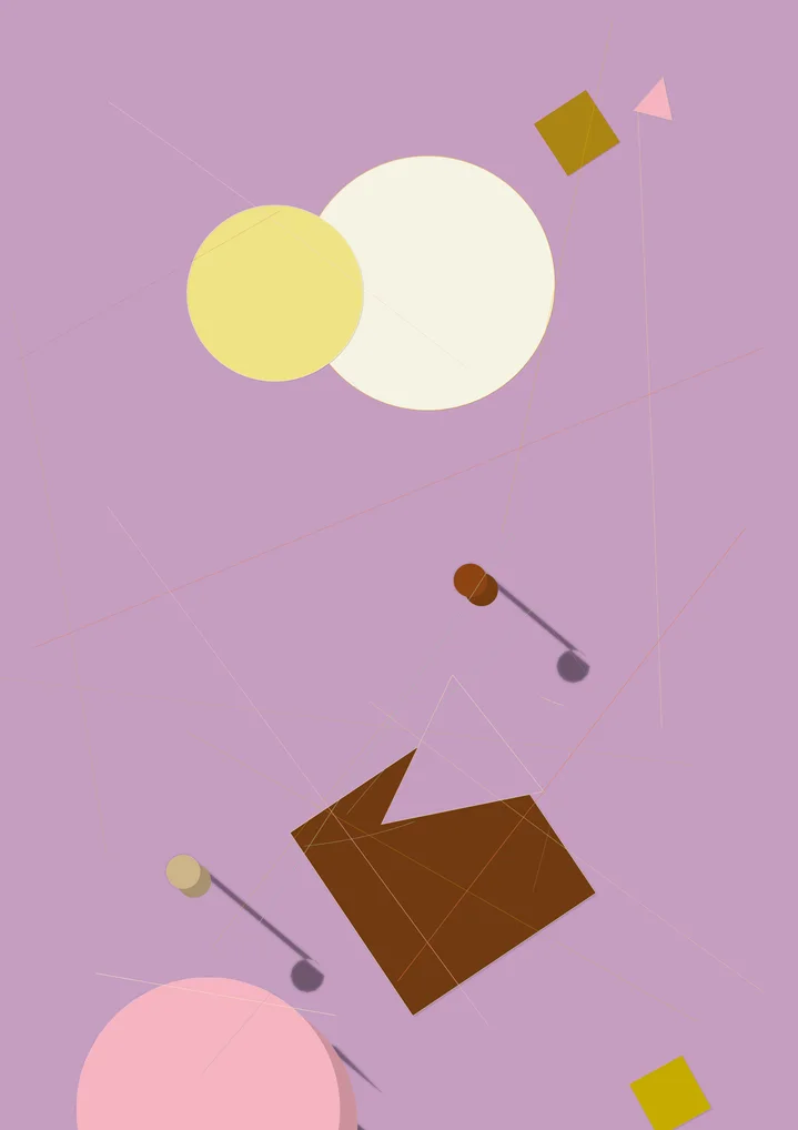 Brumeleon collectible abstract artwork by Lorien Velmore